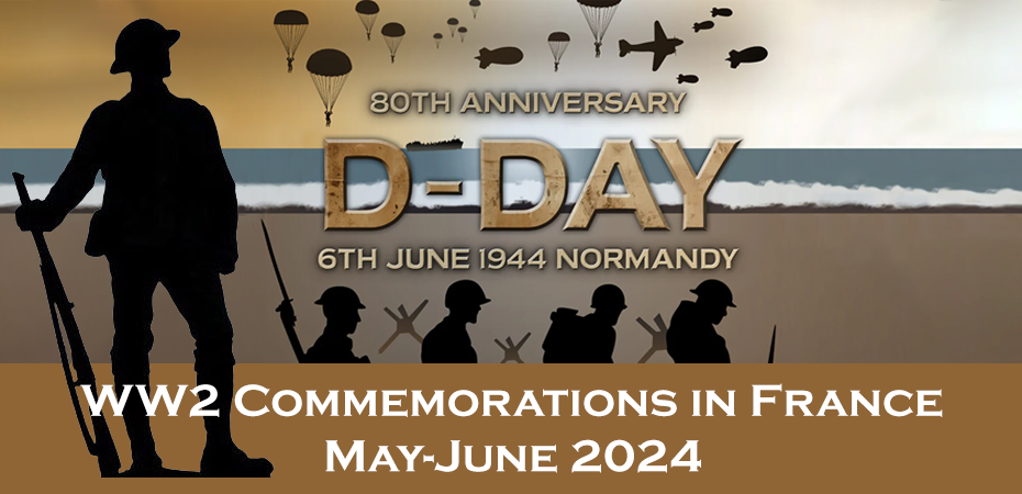 WW2 Commemorations in France, May-June 2024 Image